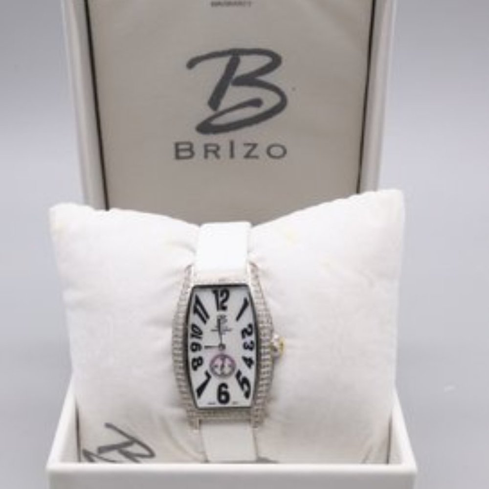 VINTAGE BRIZO STAINLESS STEEL SWISS PARTS MOVEMENT NOT